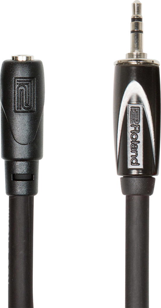 Roland RHC-25-3535 Black MiniJack ST m - MiniJack ST h 7,5m