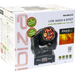 IBIZA LIGHT ROLLING-EYE mini Lyre type Bee-eye