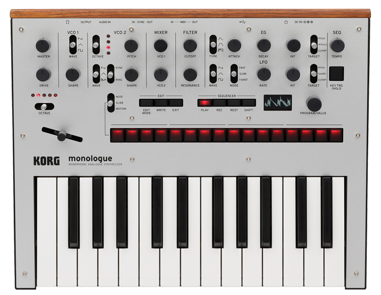 Korg Monologue Silver