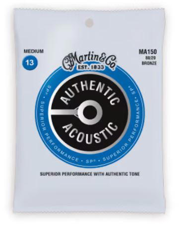 CUERDAS MARTIN AUTHENTIC SILKED PHOSPOR BRONZE 92/8 11-52