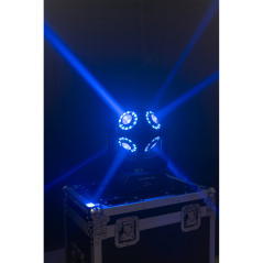 IBIZA LIGHT SATURNE DMX MOVING HEAD 8x 10W RGBW 4i