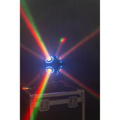 IBIZA LIGHT SATURNE DMX MOVING HEAD 8x 10W RGBW 4i