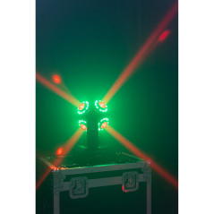 IBIZA LIGHT SATURNE DMX MOVING HEAD 8x 10W RGBW 4i