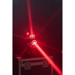 IBIZA LIGHT SATURNE DMX MOVING HEAD 8x 10W RGBW 4i