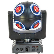 IBIZA LIGHT SATURNE DMX MOVING HEAD 8x 10W RGBW 4i