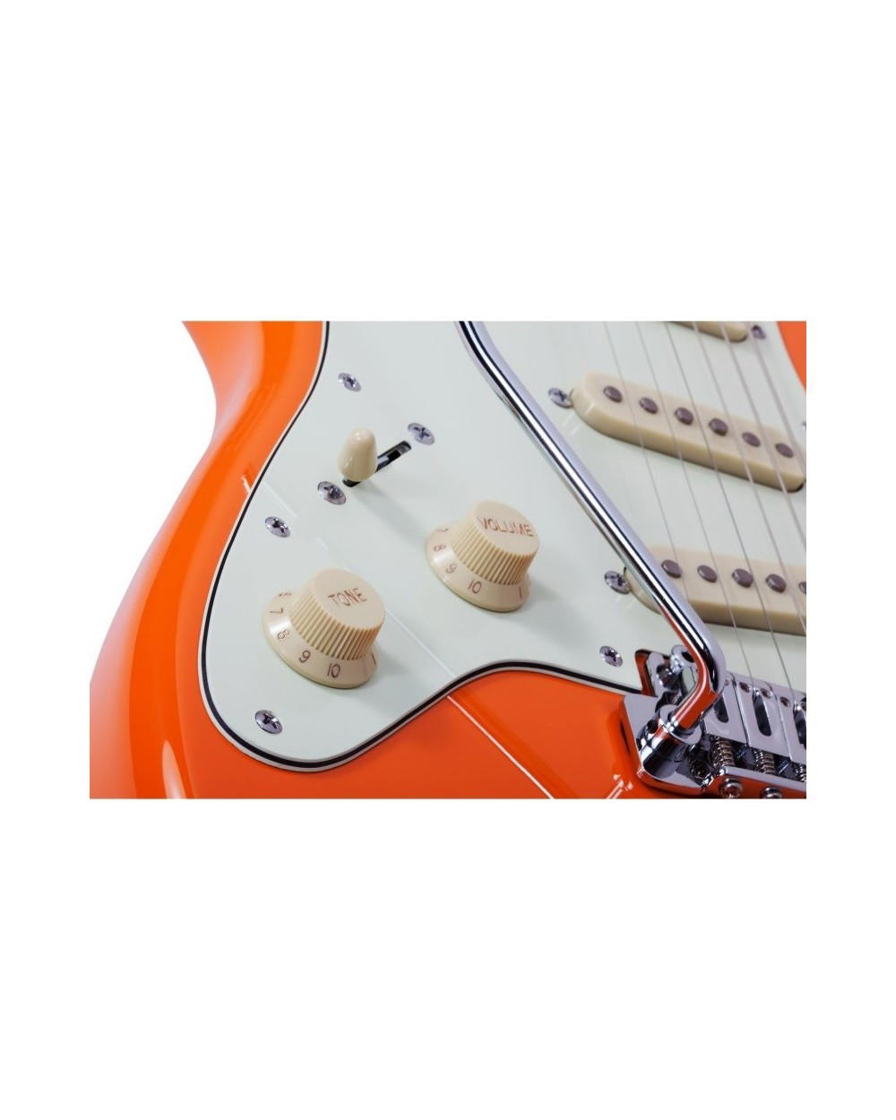 SCHECTER NICK JOHNSTON TRAD L/H SSS A. ORANGE