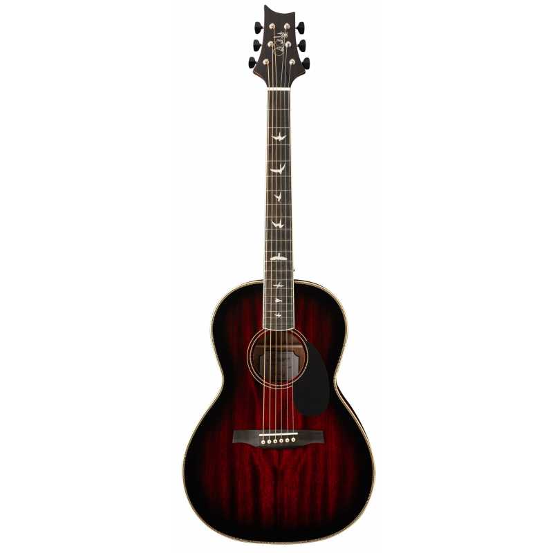PRS GUITARS SE PARLOR 20 PIEZO FG FIRE RED BURST