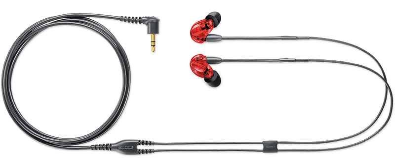 SHURE SE215 ROJO