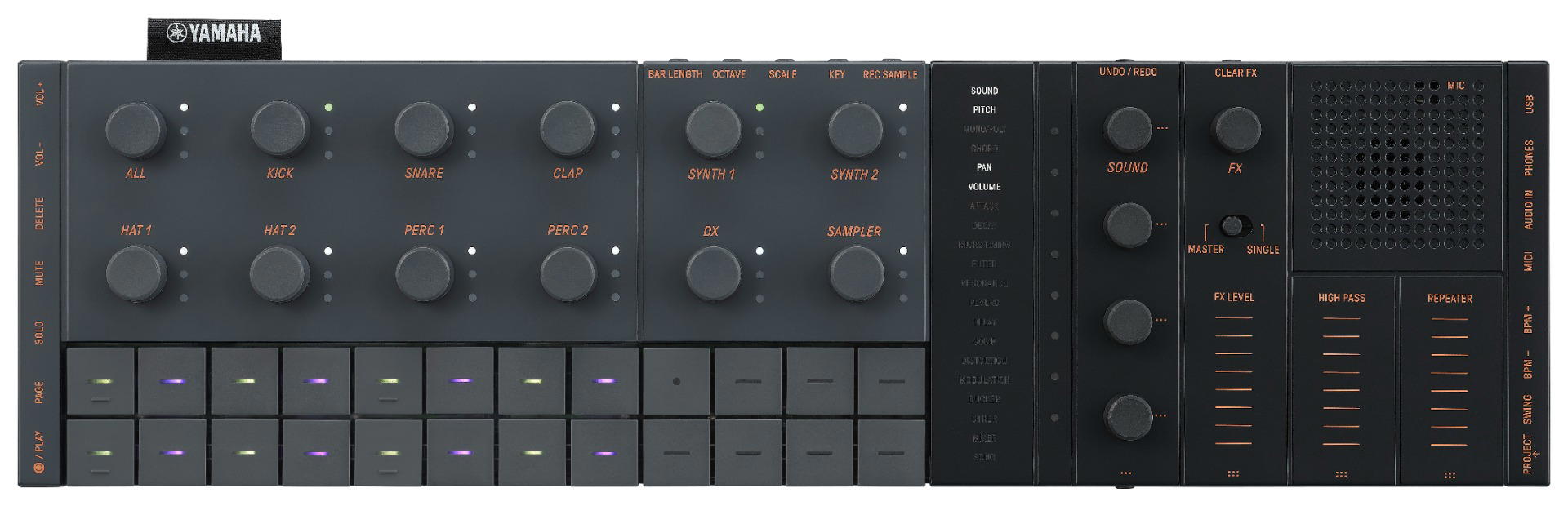 YAMAHA SeqTrak Black