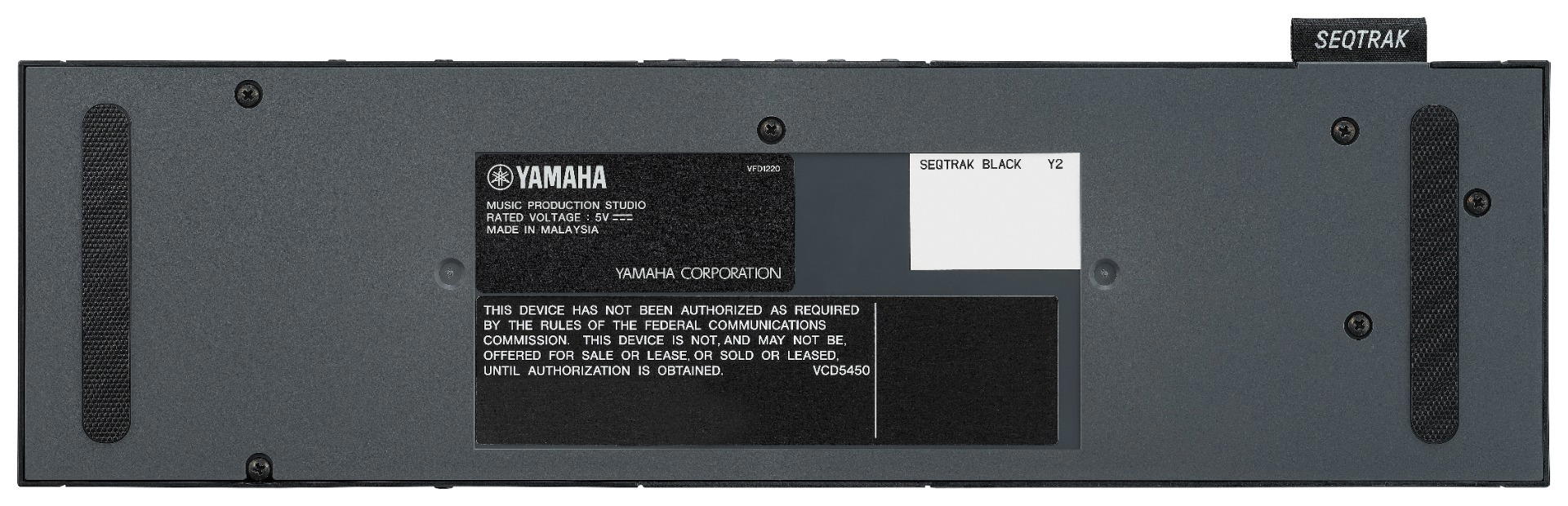 YAMAHA SeqTrak Black
