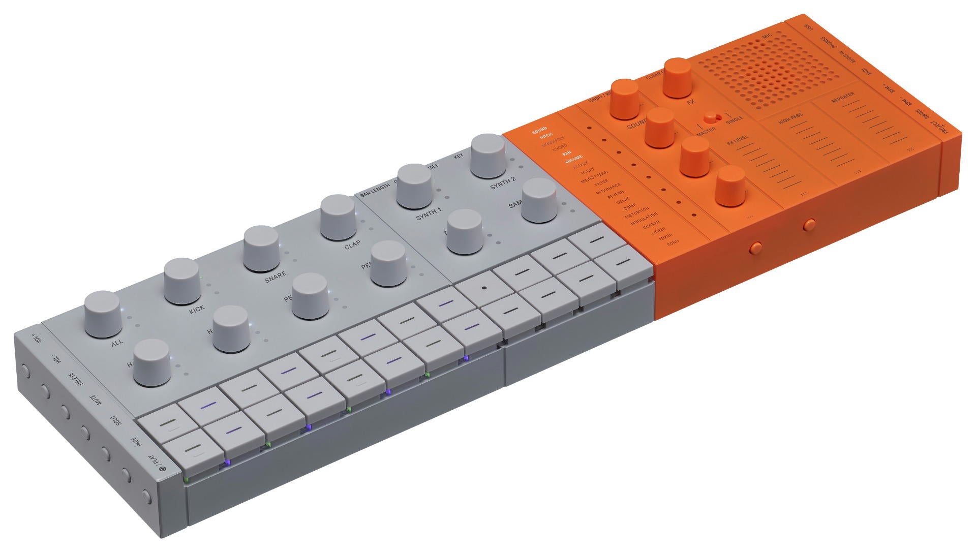 Yamaha SeqTrak Orange