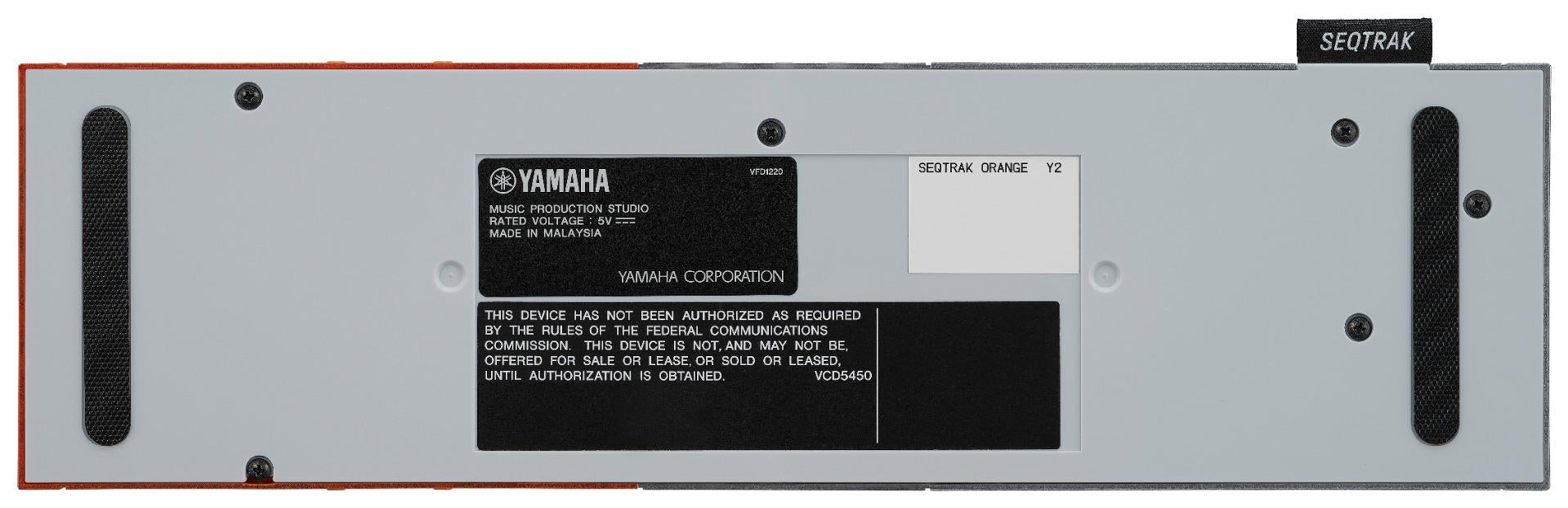 Yamaha SeqTrak Orange