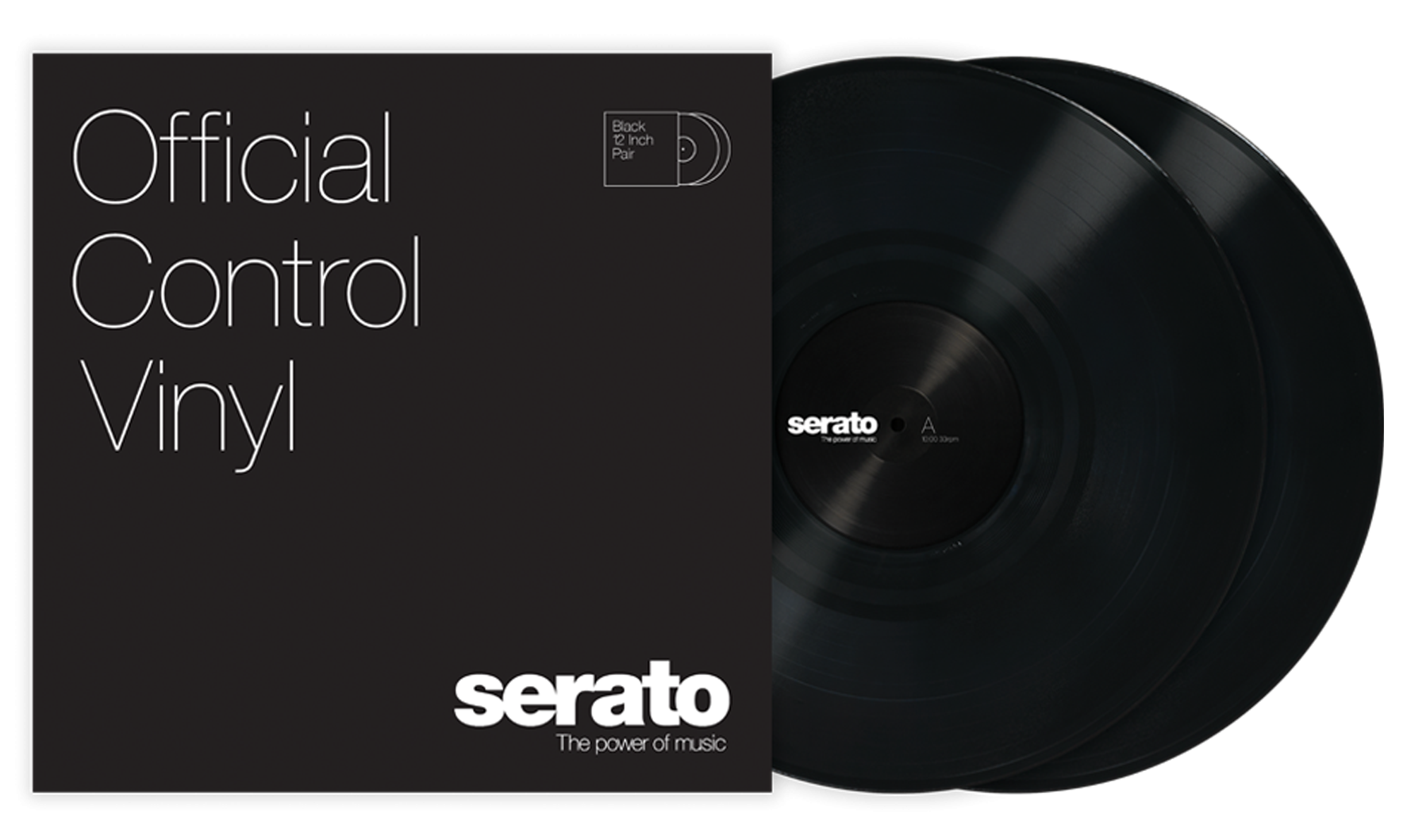 Serato Standard Colors 12" Black