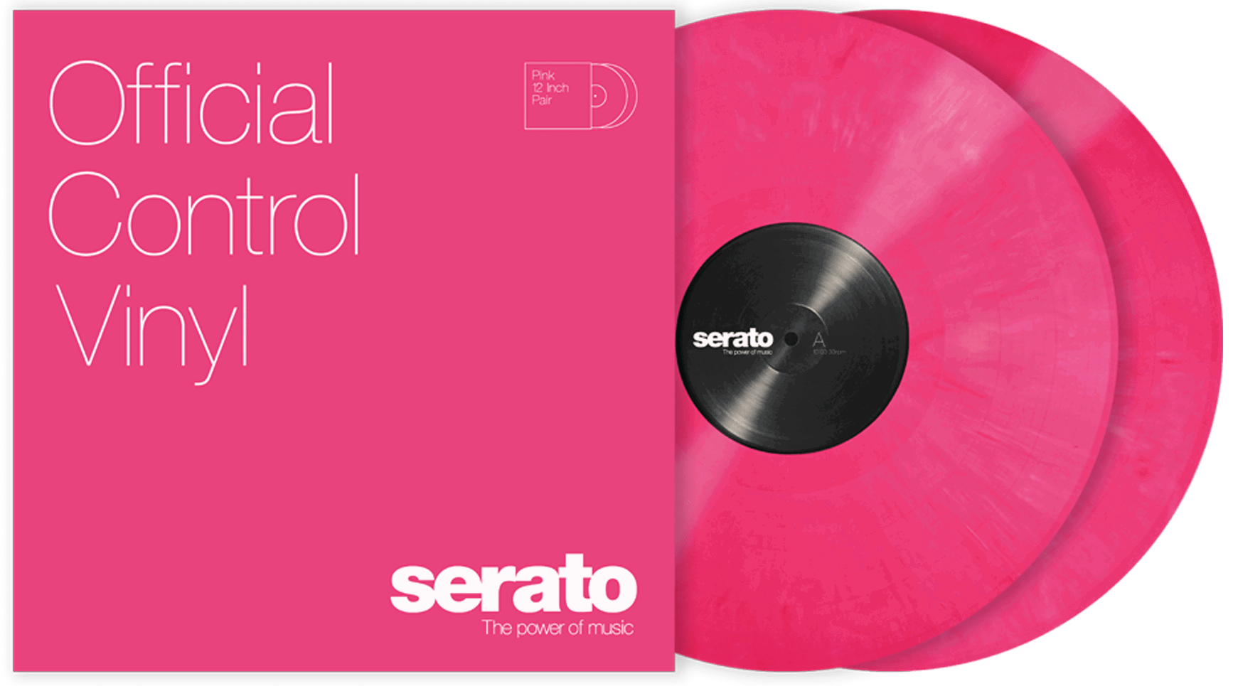Serato Standard Colors 12" Pink