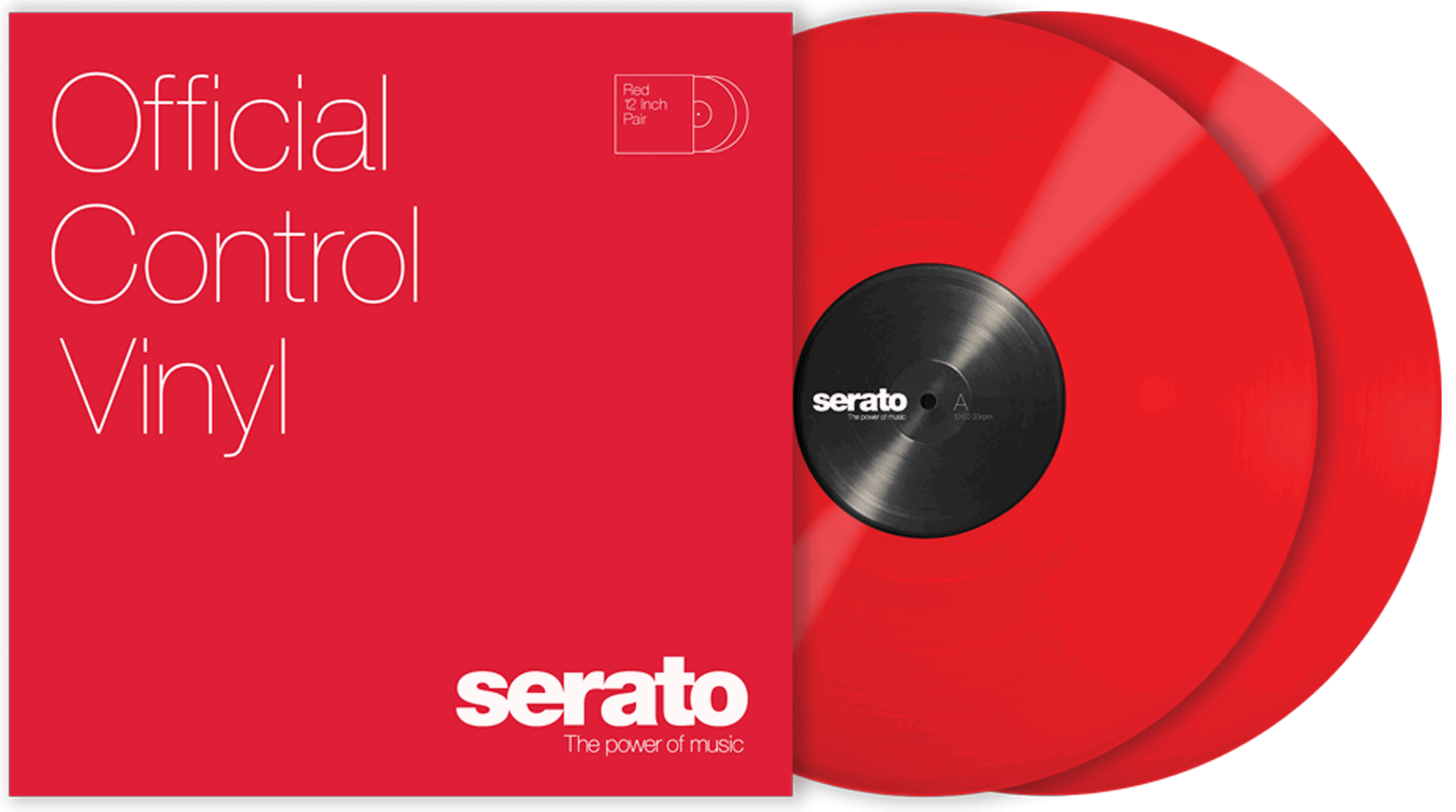Serato Standard Colors 12" Red