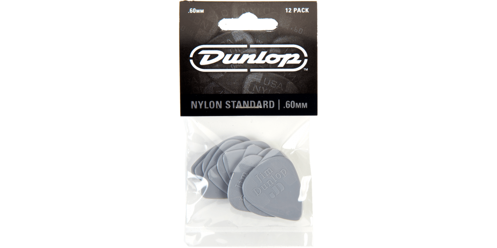 Dunlop Pack 12u Nylon/Standard 0,60MM