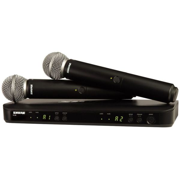 SHURE SH BLX288E/SM58 K3E (Banda K3E 606-630MHz)