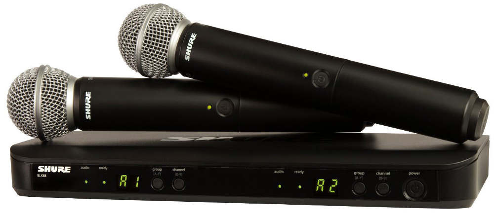 Shure BLX288E/SM58