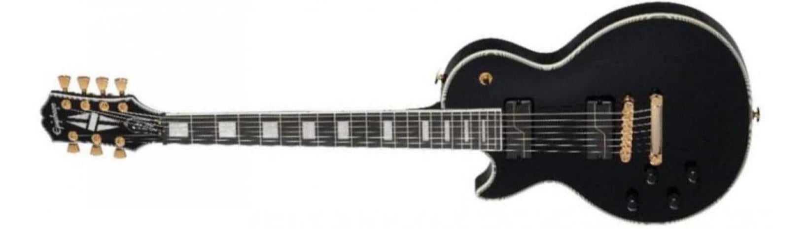 EPIPHONE M. HEAFY ORIGINS LP CUST 7C ESTUCHE ZURDO