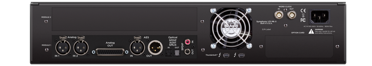 Apogee Symphony I/O Mk2 Thunderbolt 2x6
