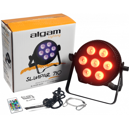 Algam SLIMPAR-710-QUAD - Foco proyector LED 7x10W