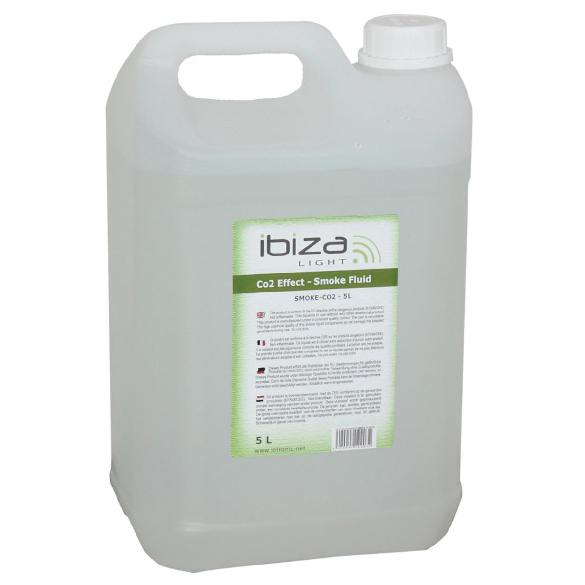 IBIZA LIGHT SMOKE-CO2-5L CO2 EFFECT SMOKE FLUID 5L