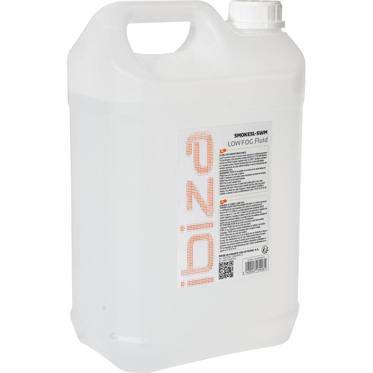 IBIZA LIGHT SMOKE5L-SWM HEAVY SMOKE FLUID FOR WATE