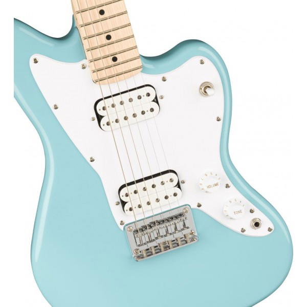 SQUIER MINI JAZZMASTER HH DAPHNE BLUE MN
