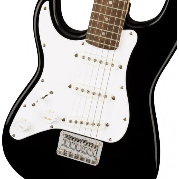 SQUIER MINI STRATO NEGRA ZURDO