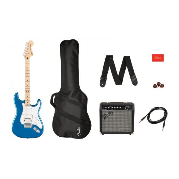 SQUIER PACK STRATO HSS LPB AFFINITY Y FRONTMAN 15