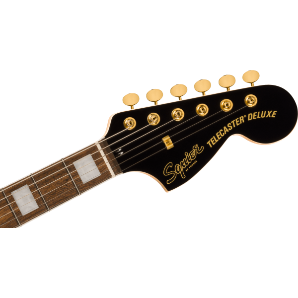 SQUIER TROUBLEMAKER TELECASTER DELUXE LR BLK