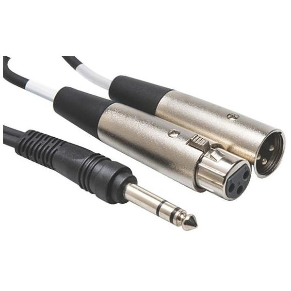 HOSA TRS a XLR3M y XLR3F