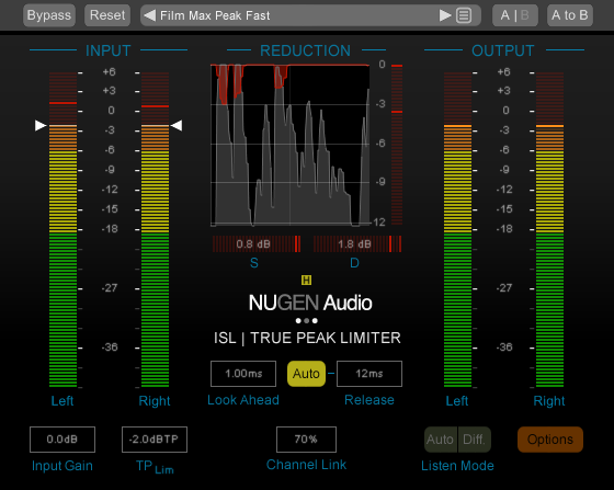 NUGEN ISL 2ST w DSP extension