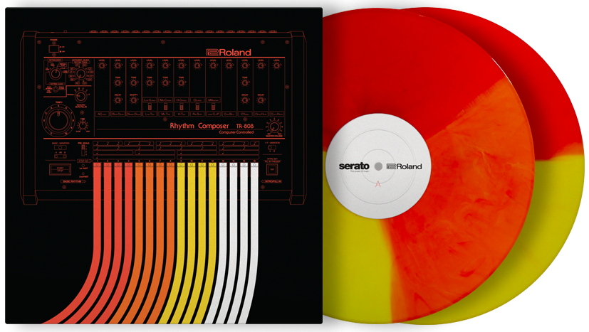 Serato 12” Roland TR-808 X Serato Pressing (pair) Vinilo de Control