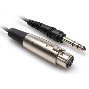 HOSA BALANCED XLR FEMALE TO 1/4' TRS MALE 15FT