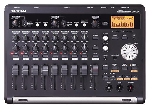 Tascam DP-03SD Portastudio Digital 8 pistas