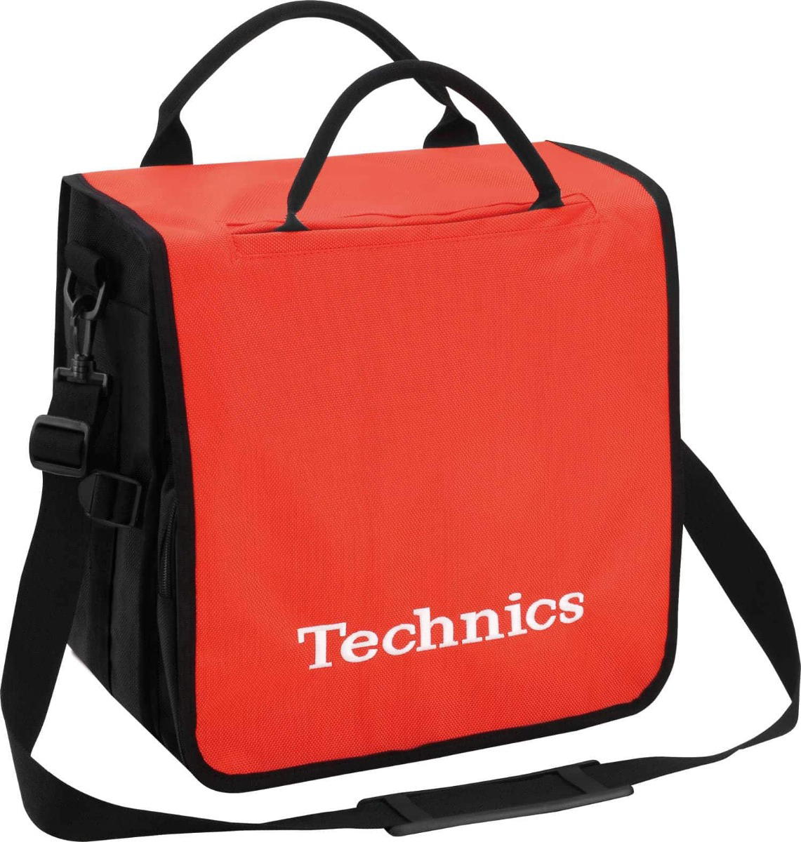 Technics BackBag Naranja/Negro Mochila Vinilos