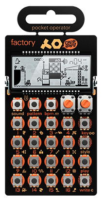 Teenage Engineering Pocket Operator PO-16 Factory
