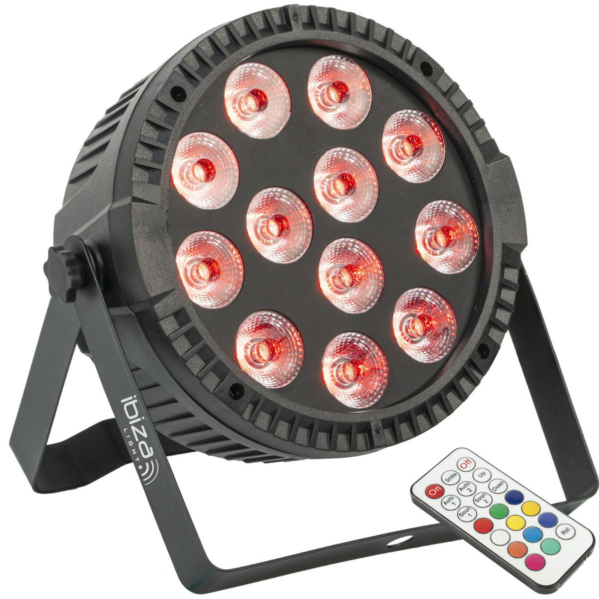 IBIZA LIGHT THINPAR-12X6-RGBW THIN PAR LED 12X6W R