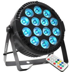 IBIZA LIGHT THINPAR-14X6W-RGBW THIN PAR LED 14x6W