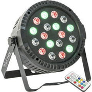 IBIZA LIGHT THINPAR-18X1W THIN PAR LED 18x1W