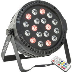 IBIZA LIGHT THINPAR-18X1W THIN PAR LED 18x1W