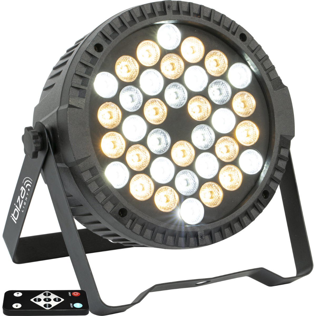 IBIZA LIGHT THINPAR-36X1WHITE THIN PAR LED 36x1W