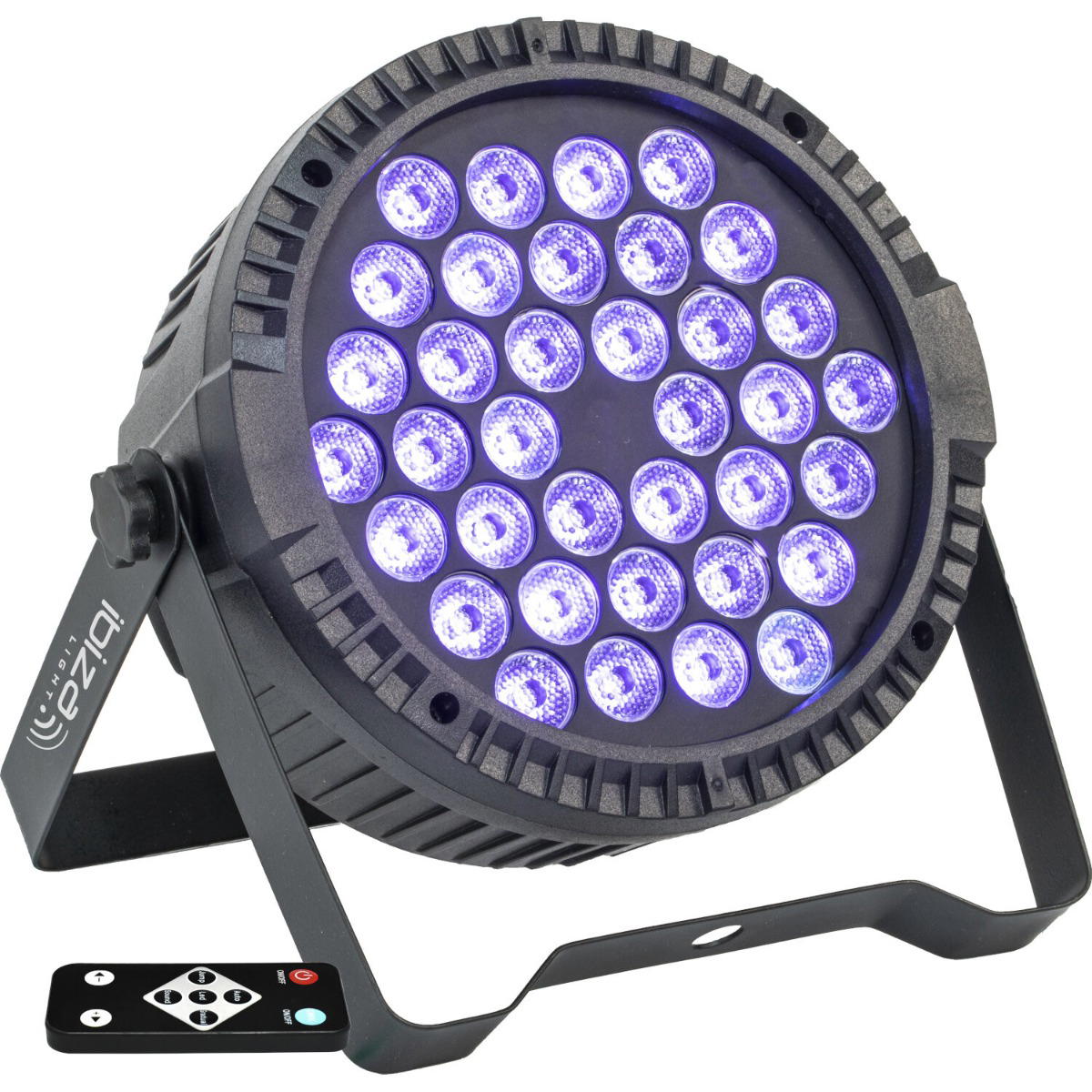 IBIZA LIGHT THINPAR-36X3-UV THIN PAR LED 36x3W UV