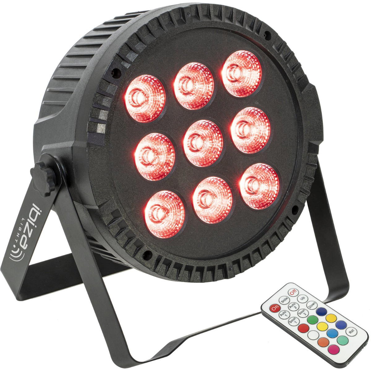 IBIZA LIGHT THINPAR-9X6W-RGBW THIN PAR LED 9x6W RGB