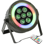 IBIZA LIGHT THINPAR-LED-RING THIN PAR LED 7x10w RG