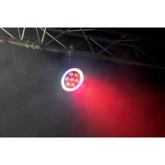 IBIZA LIGHT THINPAR-LED-RING THIN PAR LED 7x10w RG