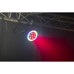 IBIZA LIGHT THINPAR-LED-RING THIN PAR LED 7x10w RG