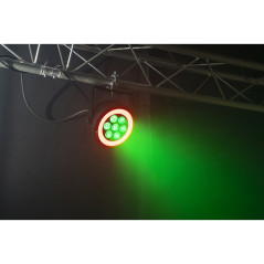 IBIZA LIGHT THINPAR-LED-RING THIN PAR LED 7x10w RG
