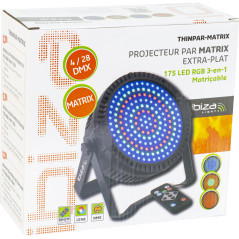 IBIZA LIGHT THINPAR-MATRIX MATRIX PAR LED 175 RGB